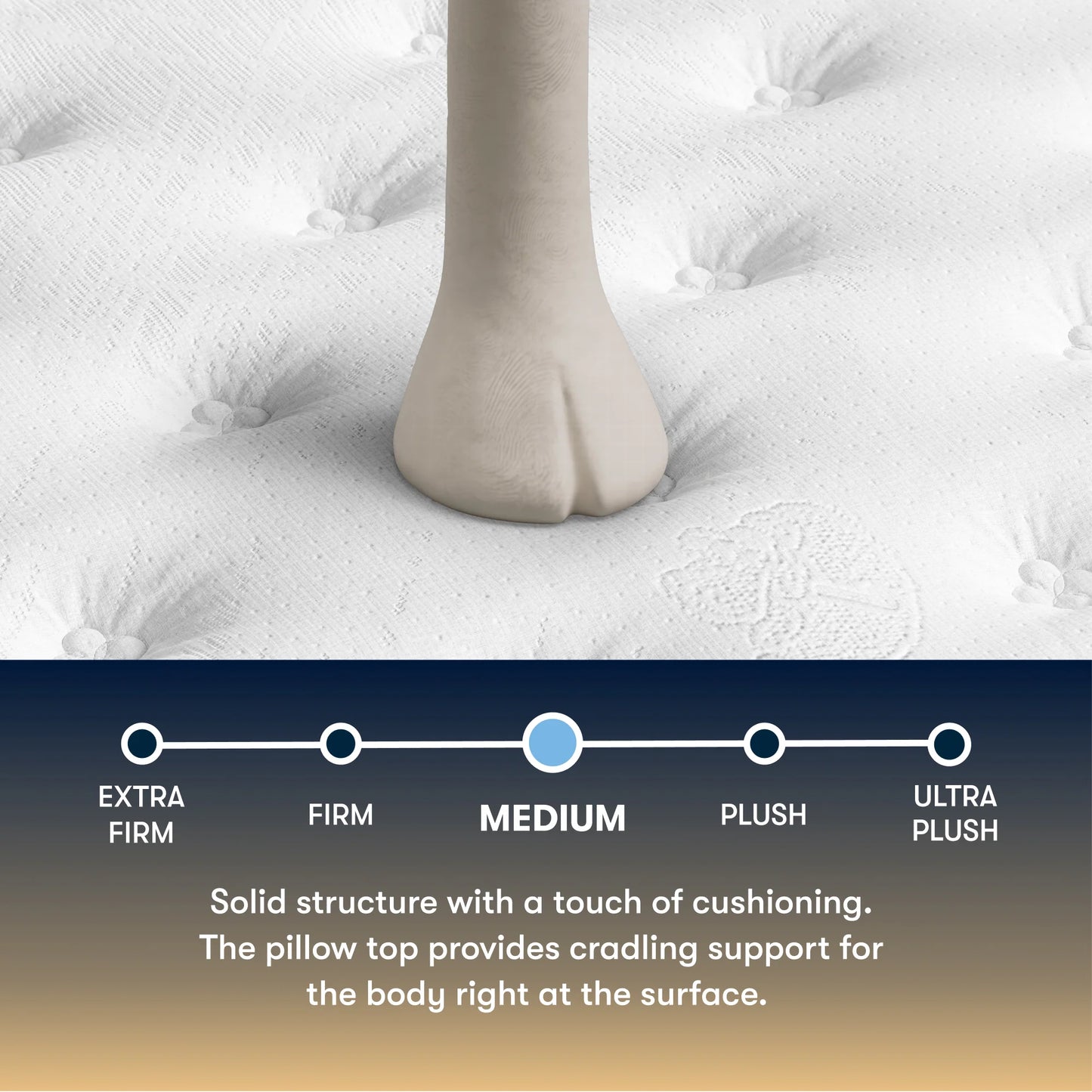 Cascade Canyon Medium Pillow Top 14"