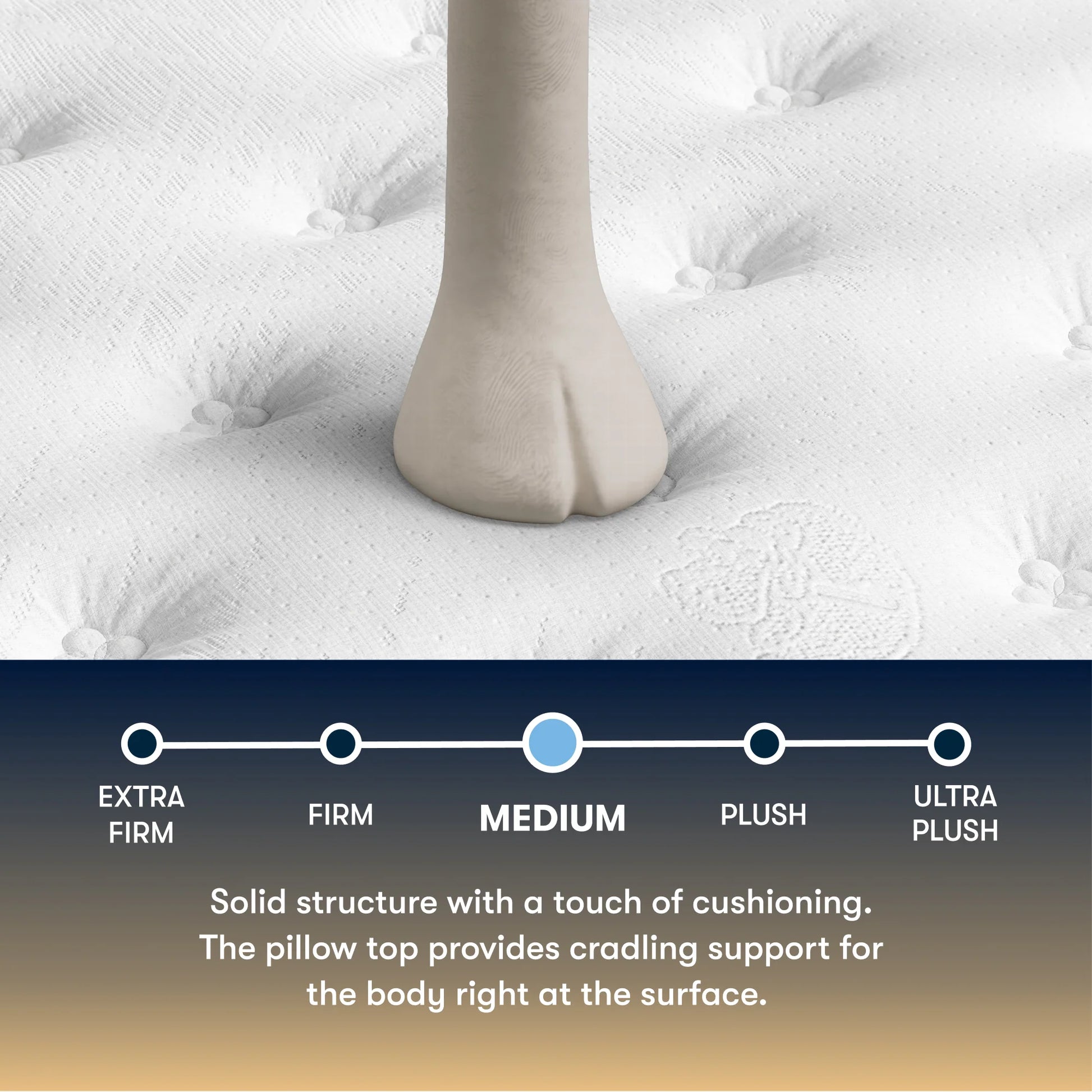 Cascade Canyon Medium Pillow Top 14"