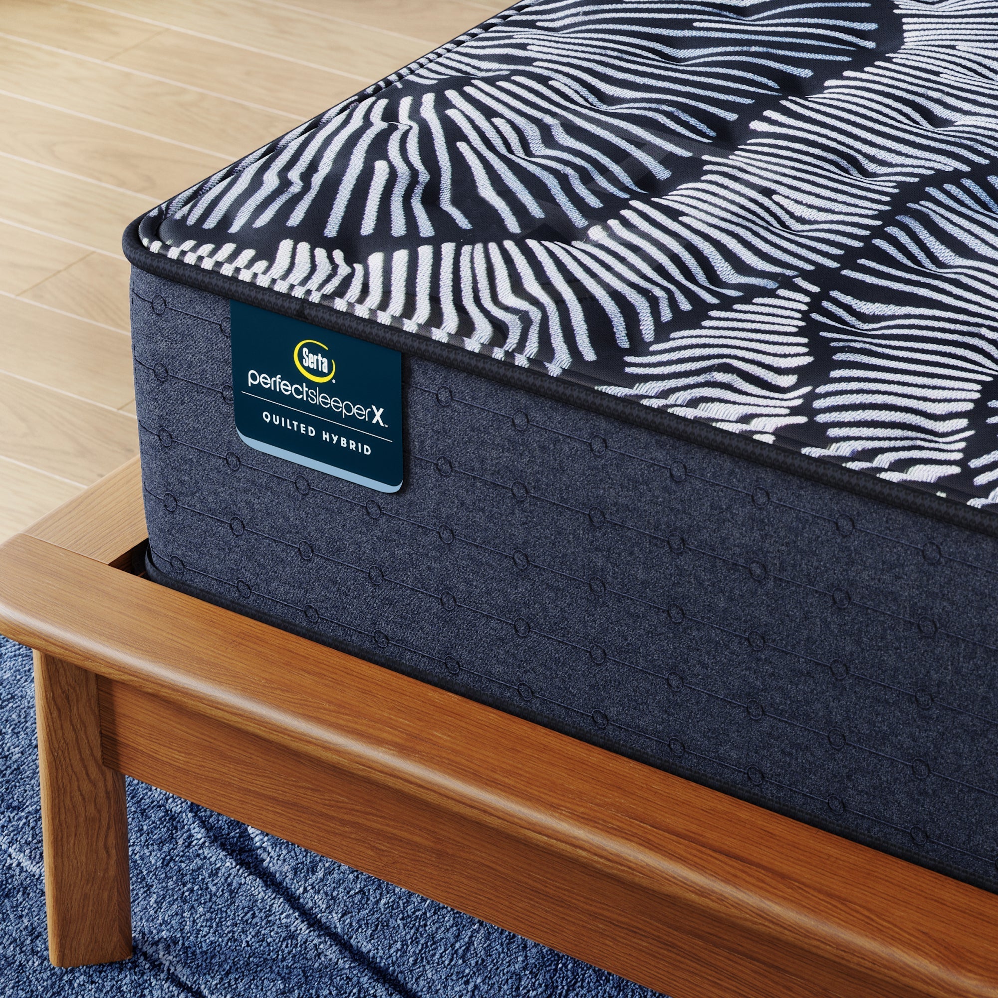 Serta Perfect Sleeper X Quilted Hybrid Mattress - Thumbnail 5