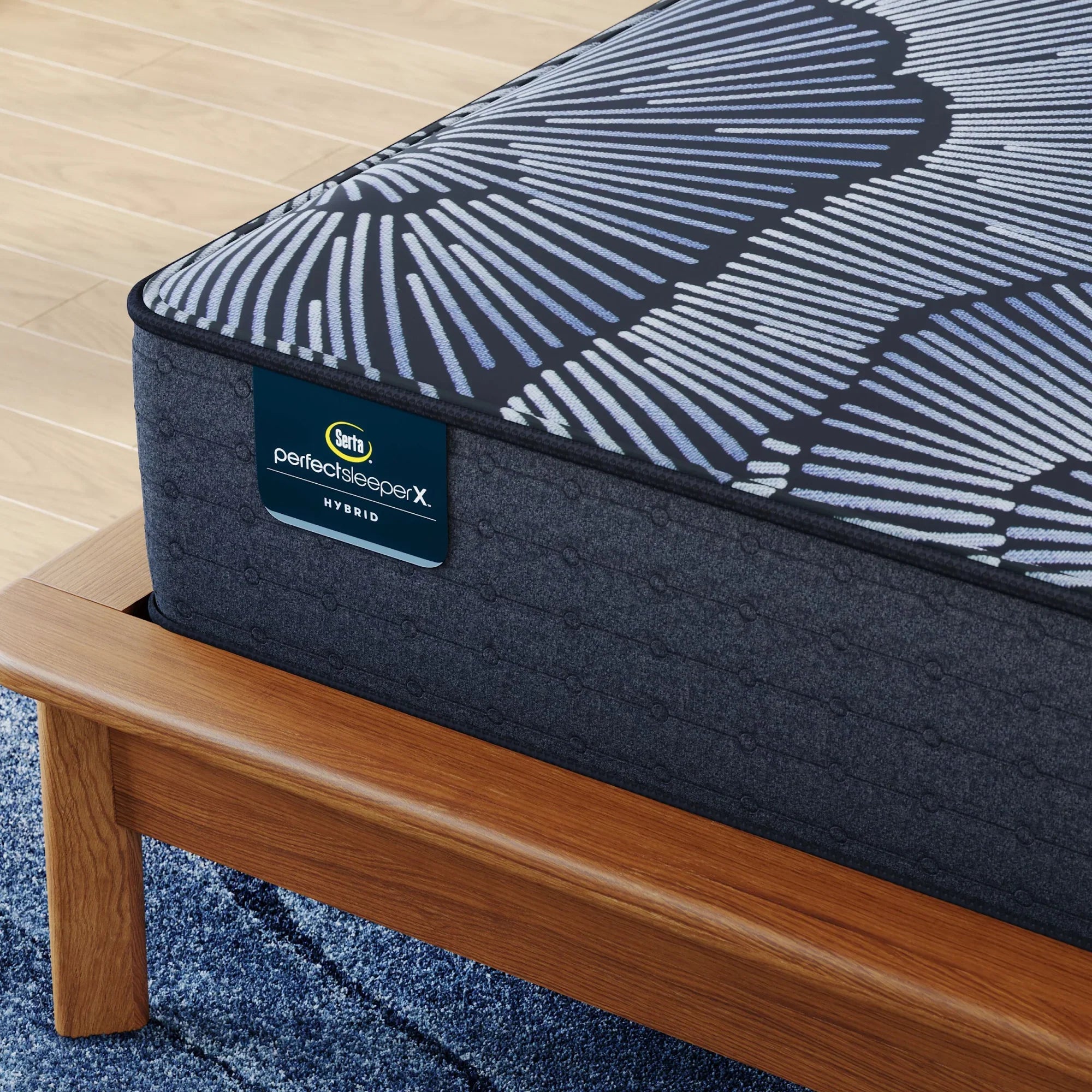 Serta Perfect Sleeper X Quilted Hybrid Mattress - Thumbnail 4