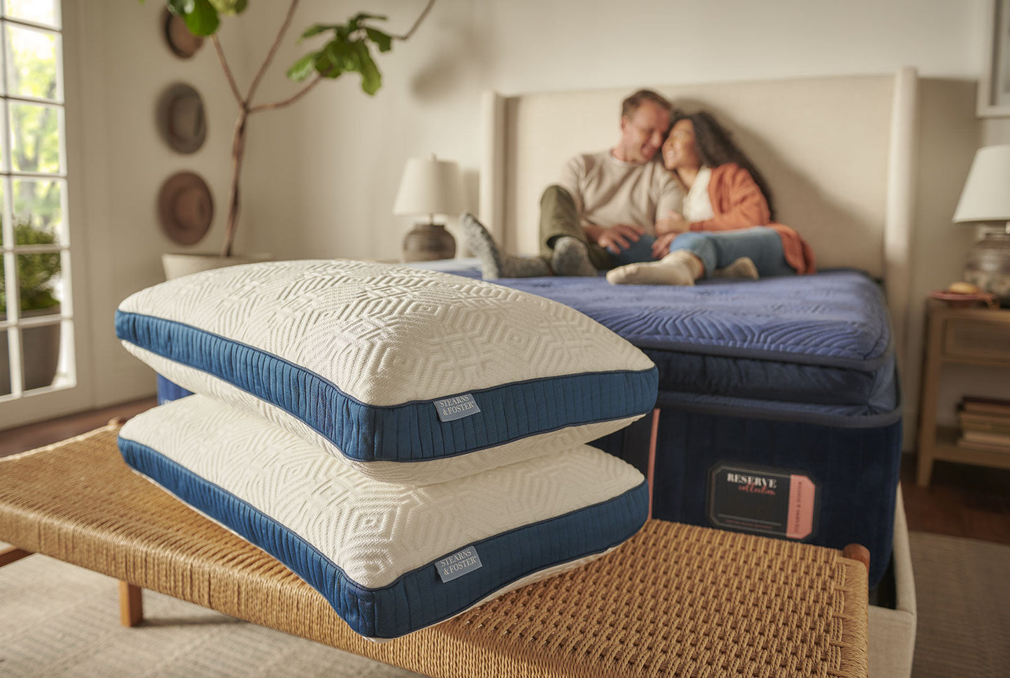 Stearns & Foster Down Blend & Latex Pillow