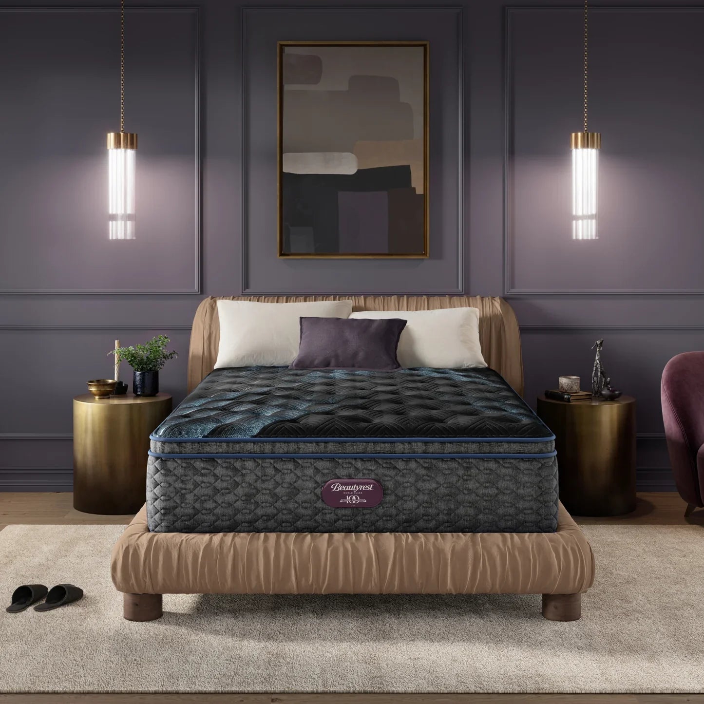 level 4 plush pillow top