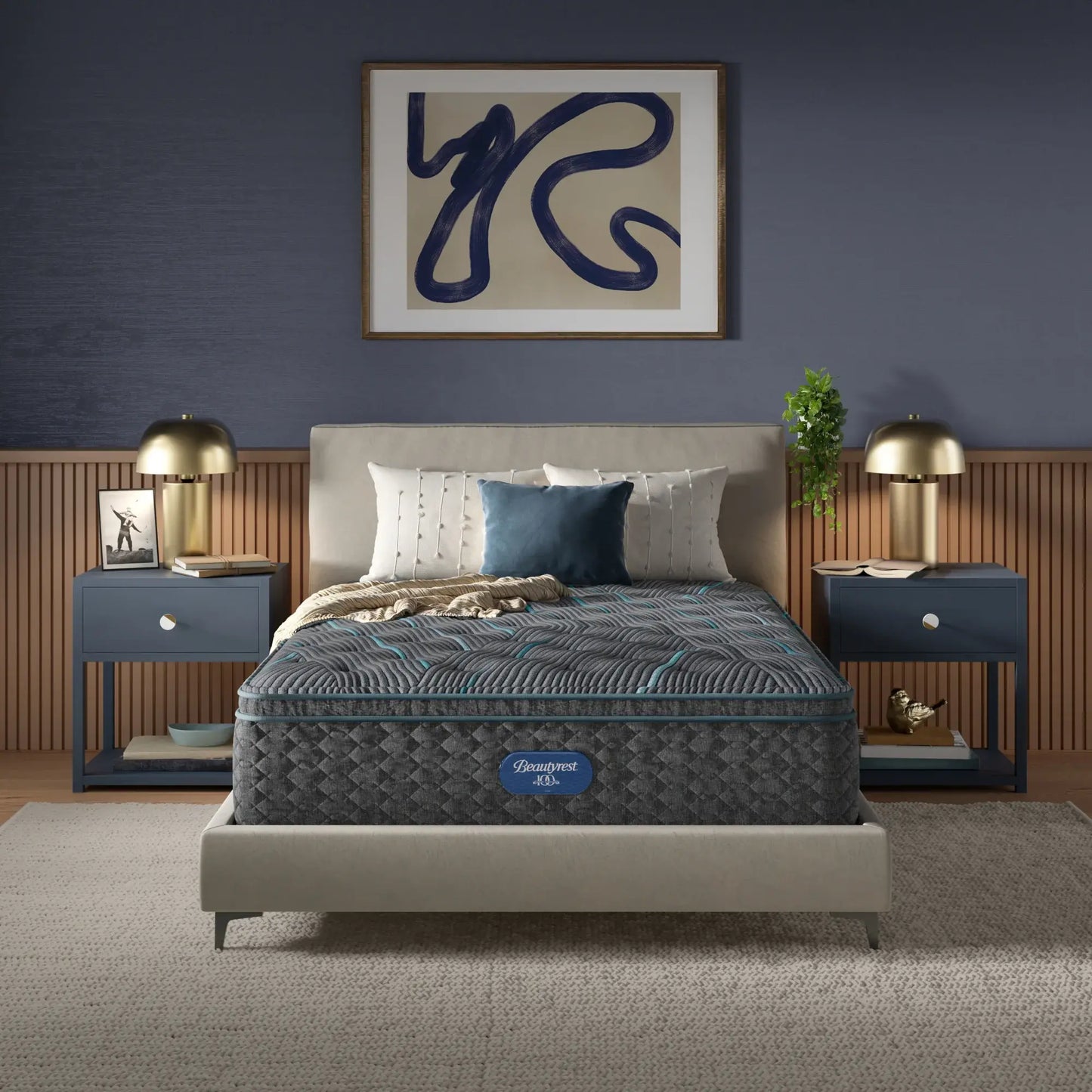 level two plush pillow top