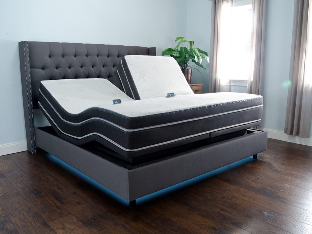 Smart Bed By Instant Comfort Split Head Mattress