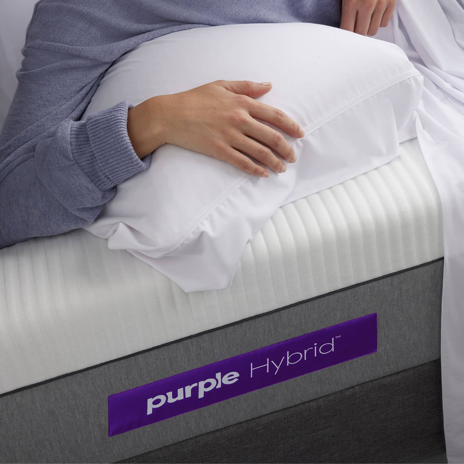 purple travel mattress