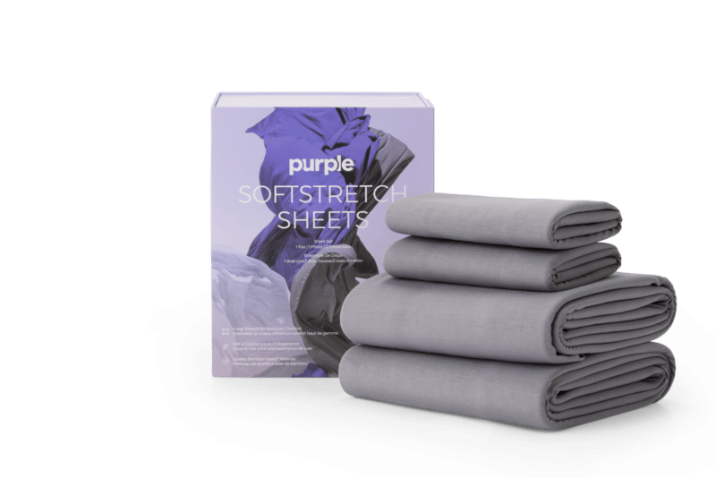 Purple softstretch sheets