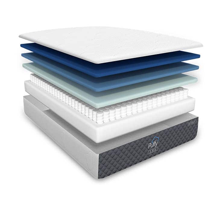 Official Puffy® Lux Hybrid Mattress