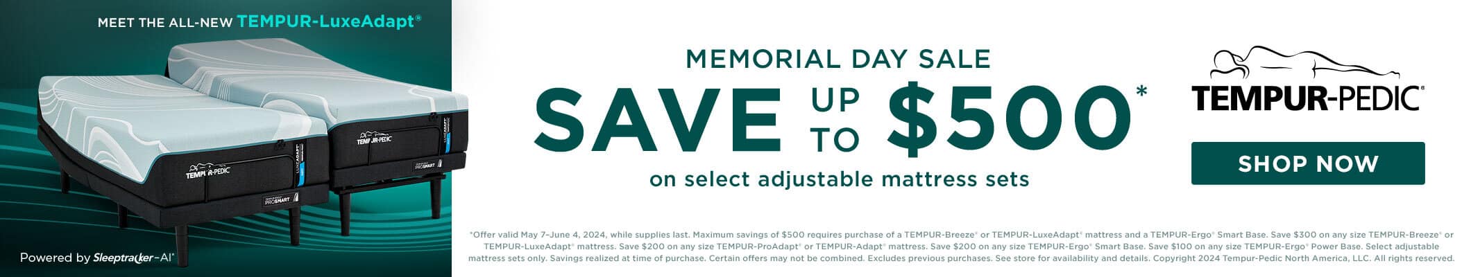 Tempur-pedic Memorial Day Sale