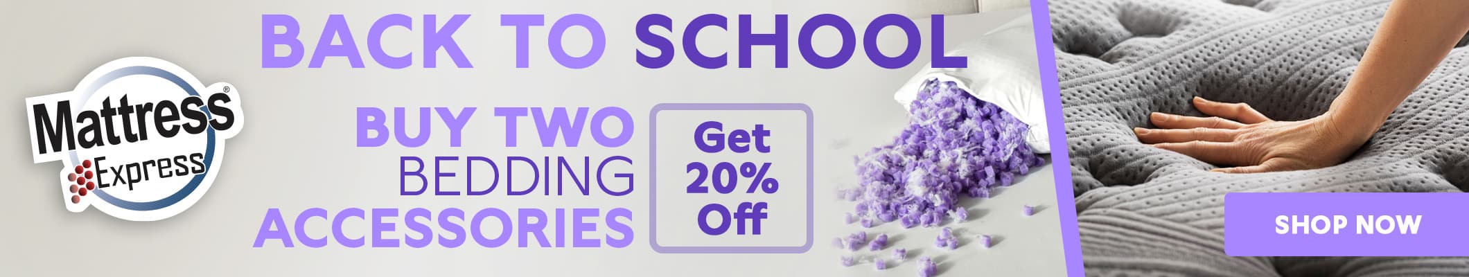 Purple Back to School Sale