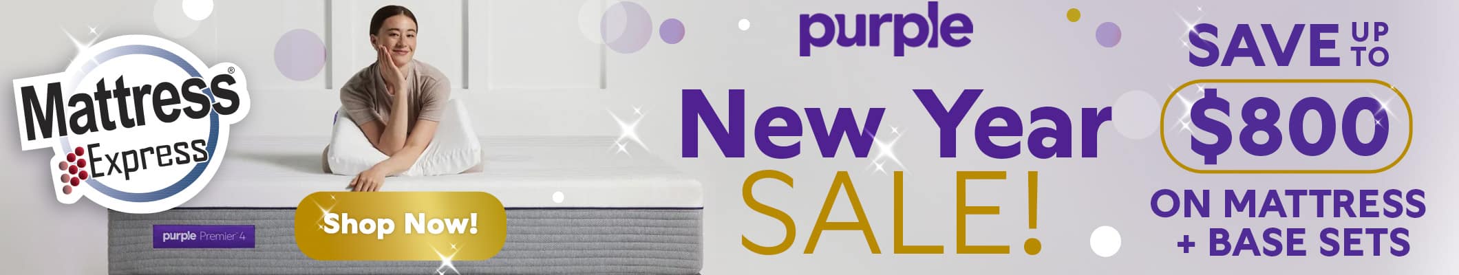 Purple New Year Sale