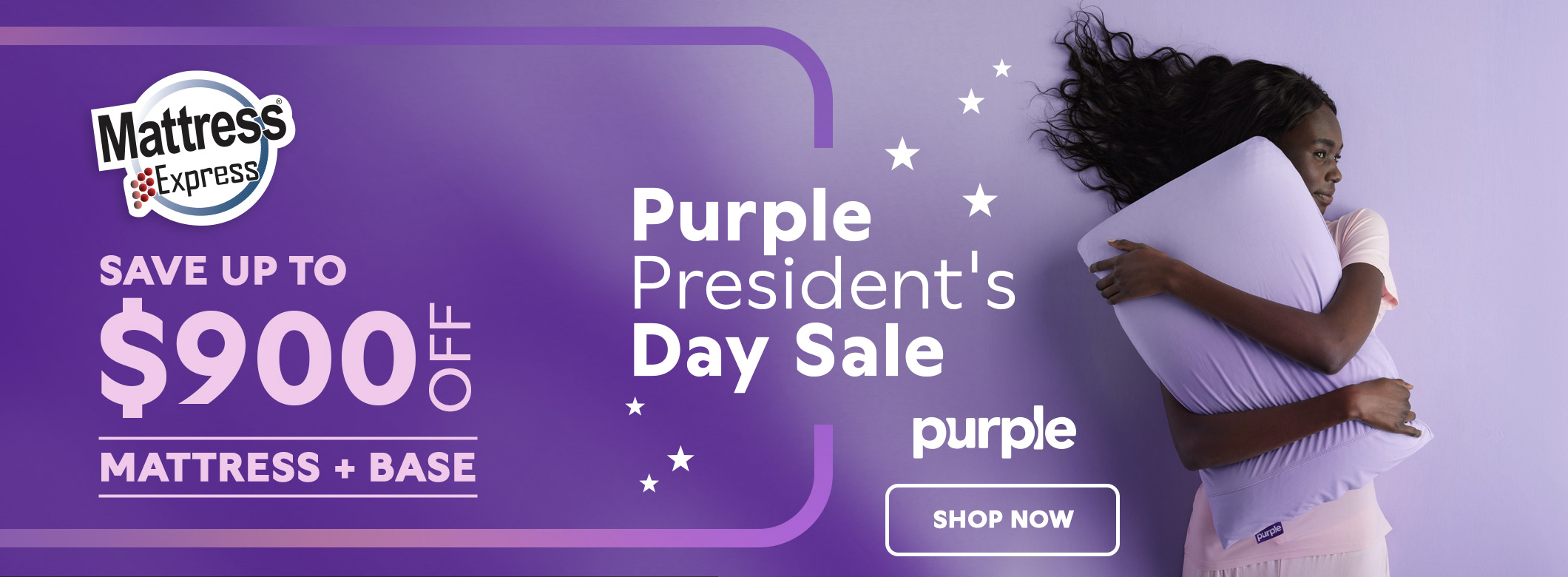 Purple President's Day Sale 2025