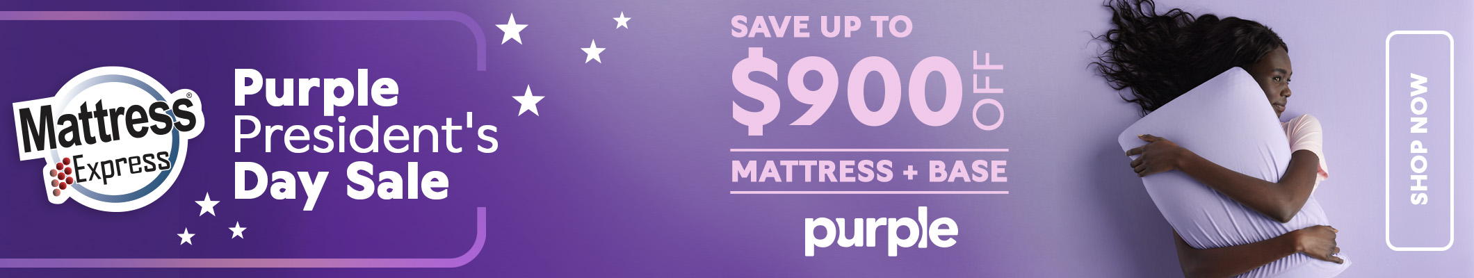 Purple President's Day Sale 2025