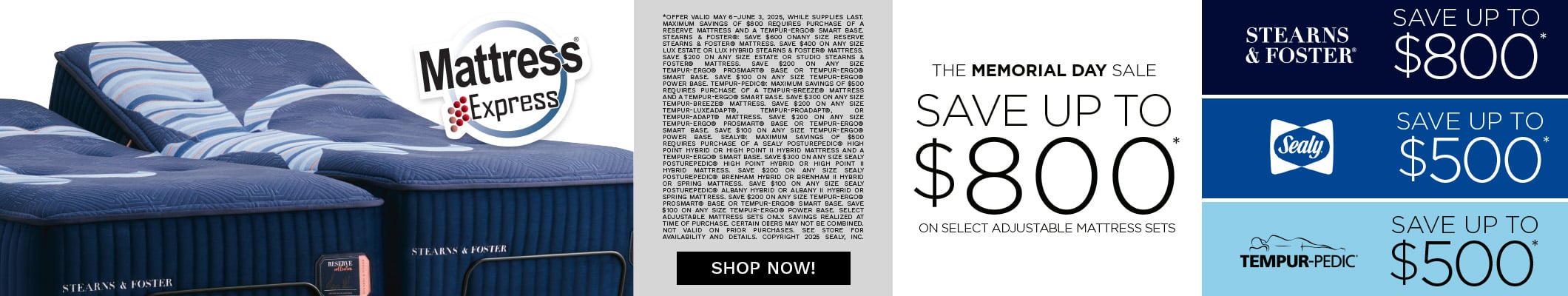 2025 TSI Memorial Day Sale