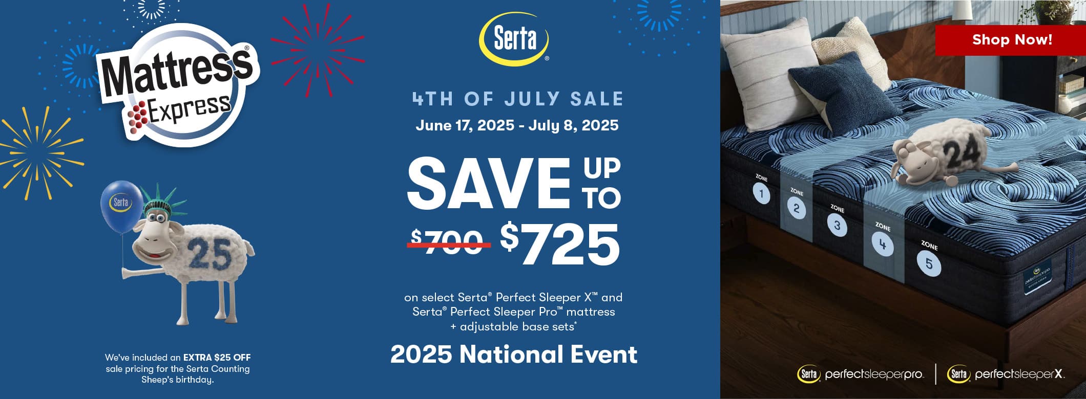 Serta July 4th Sale 2025 Perfect Sleeper