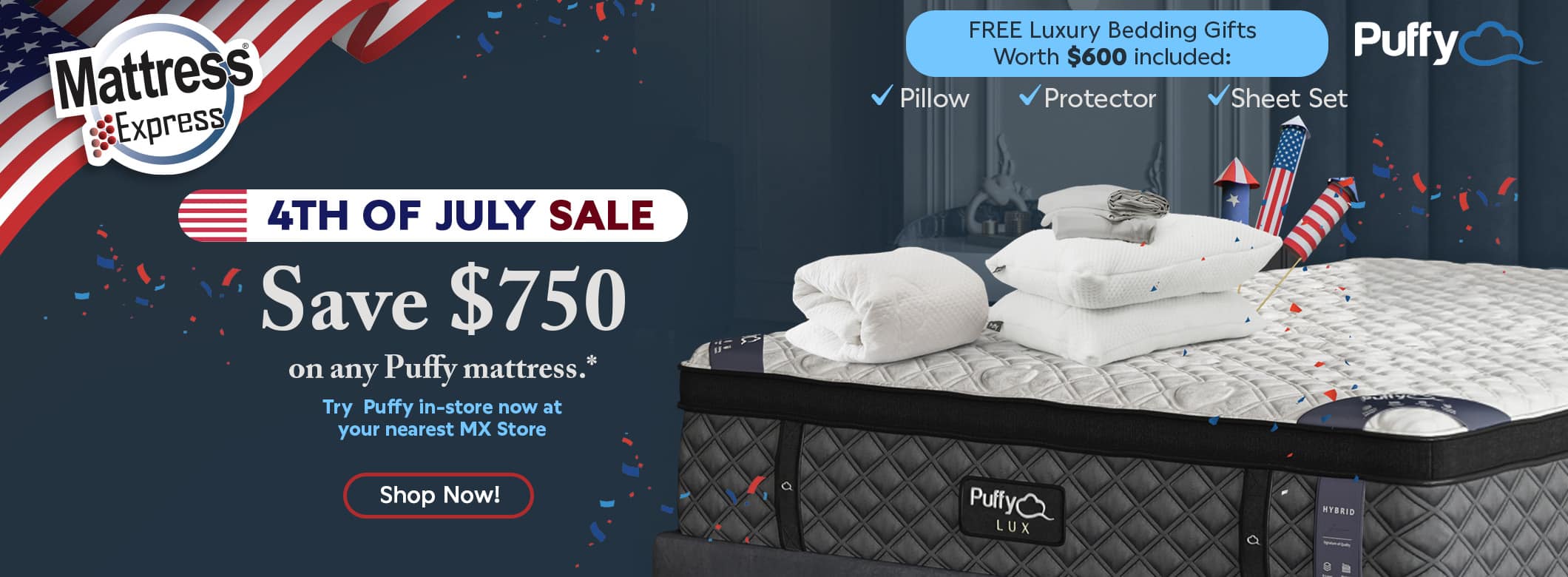 Puffy July 4th 2025 Sale