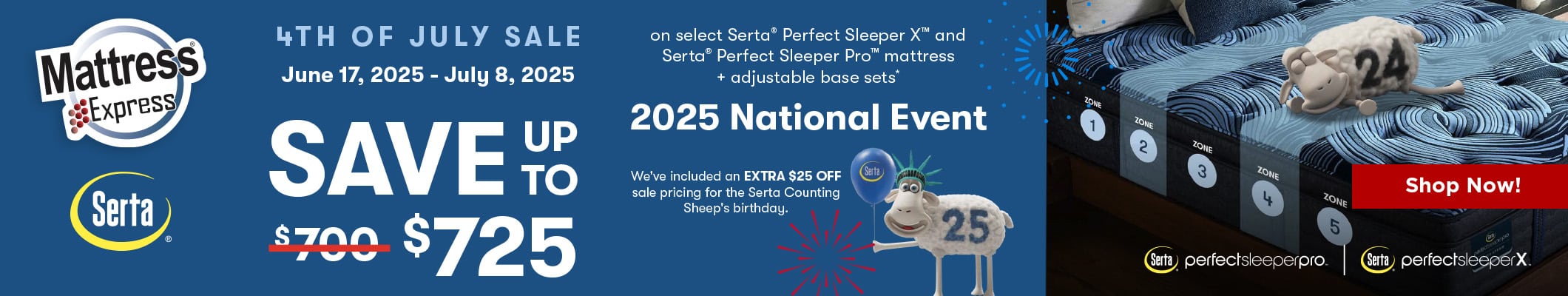 Serta July 4th Sale 2025 Perfect Sleeper